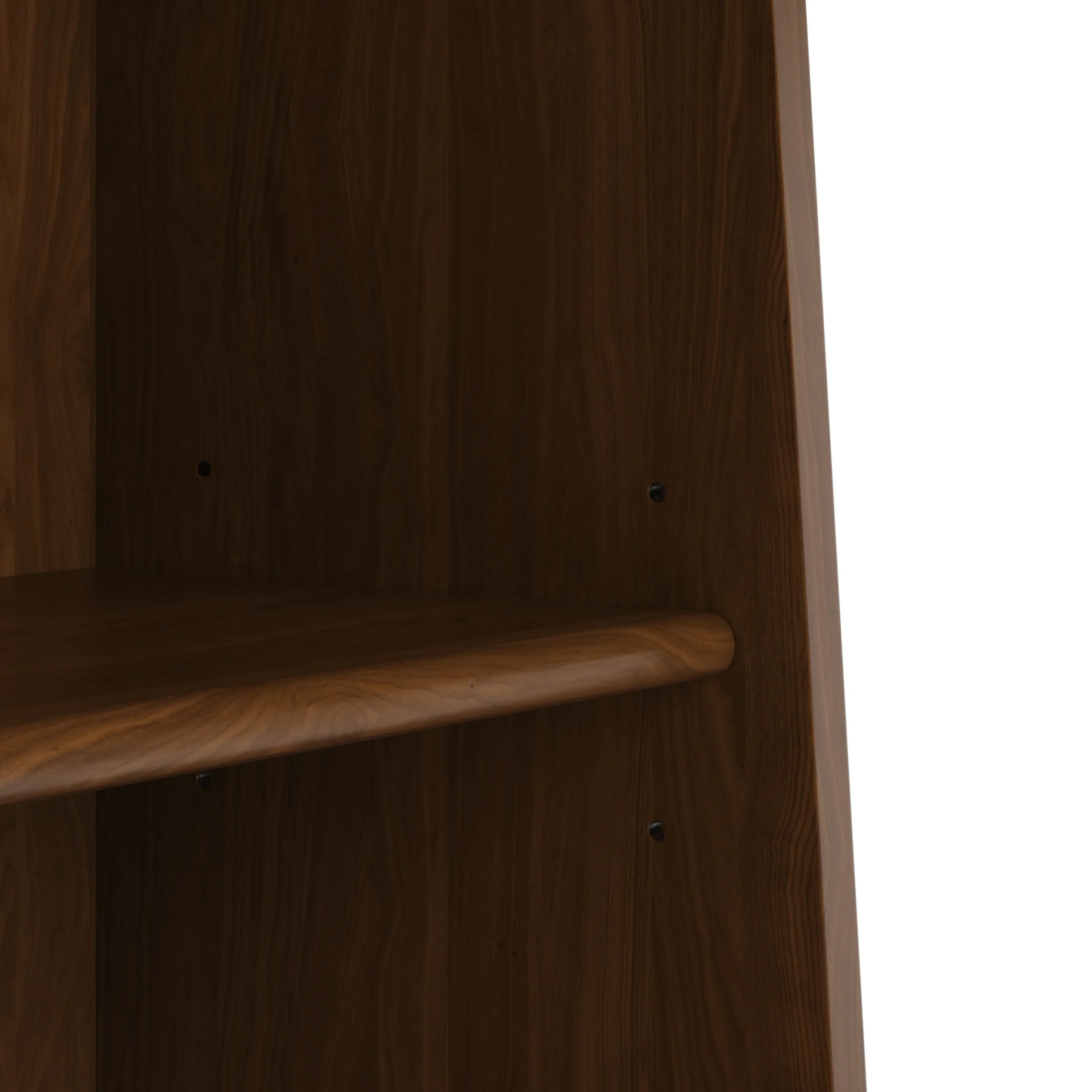 Frances 36_ Bookcase with Storage - Walnut - Image 12