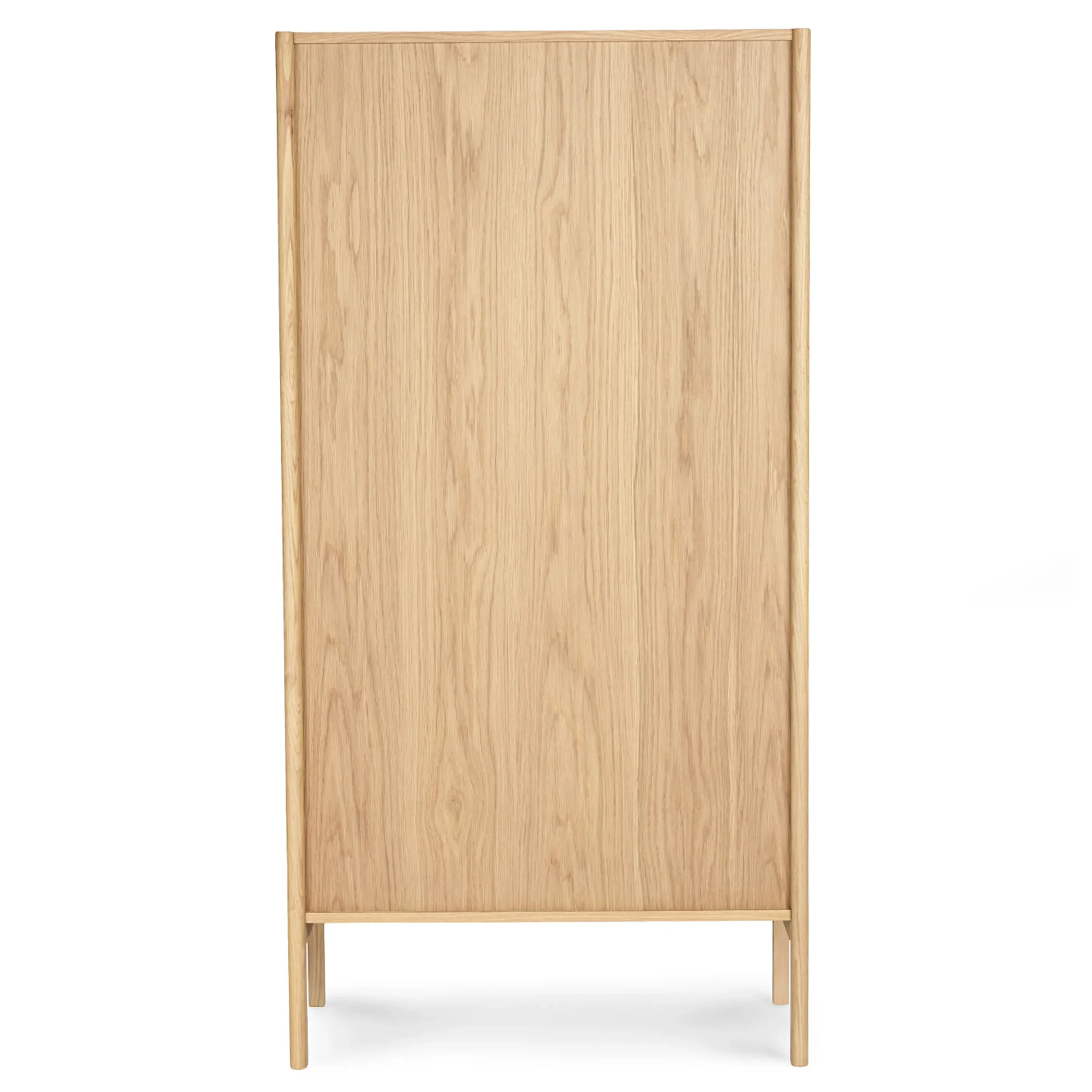 Mysen 35.5_ Glass Cabinet - Natural Oak - Image 12