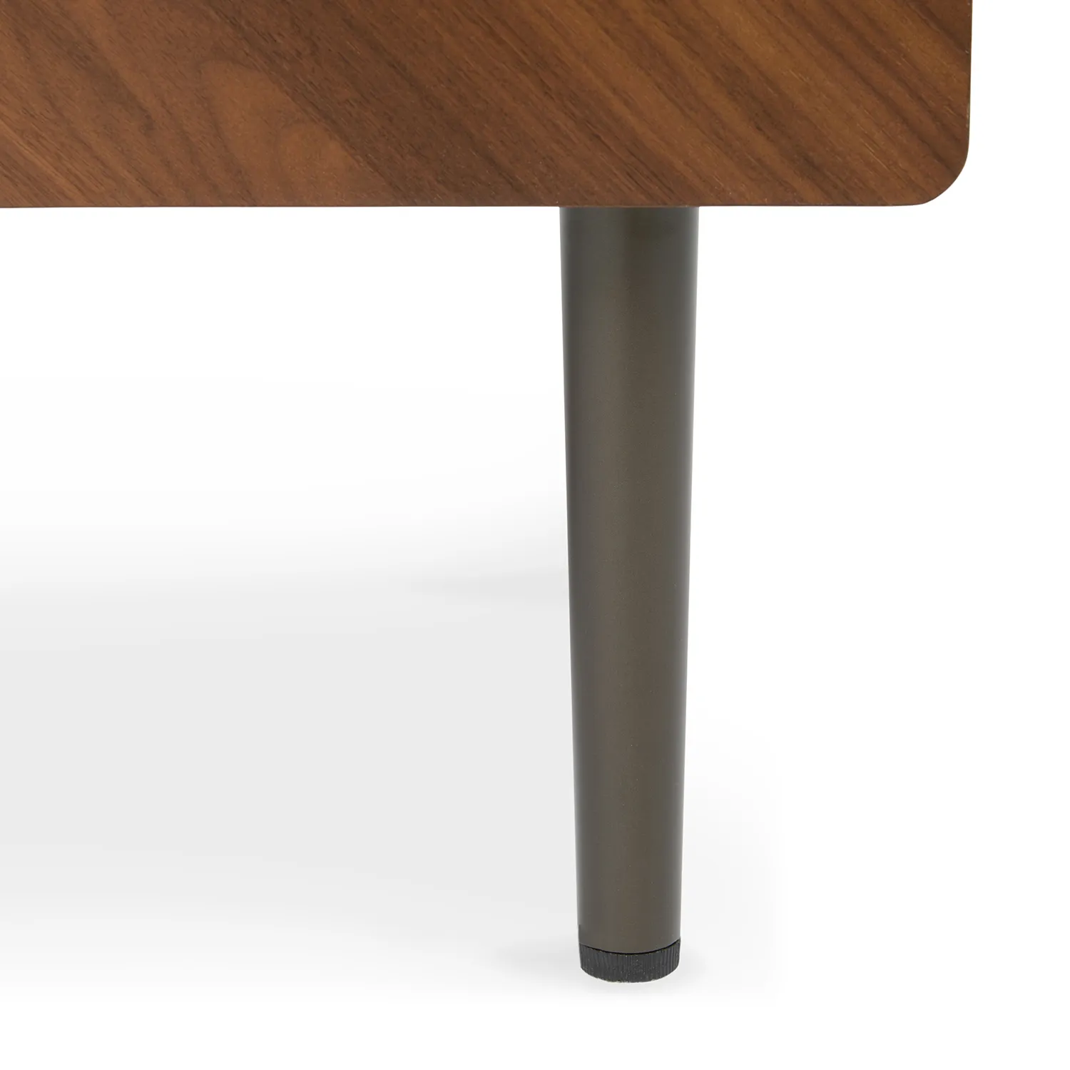 Mysen 35.5_ Glass Cabinet - Walnut - Image 12
