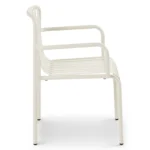 Sarek Outdoor Stackable Dining Armchair - Taupe
