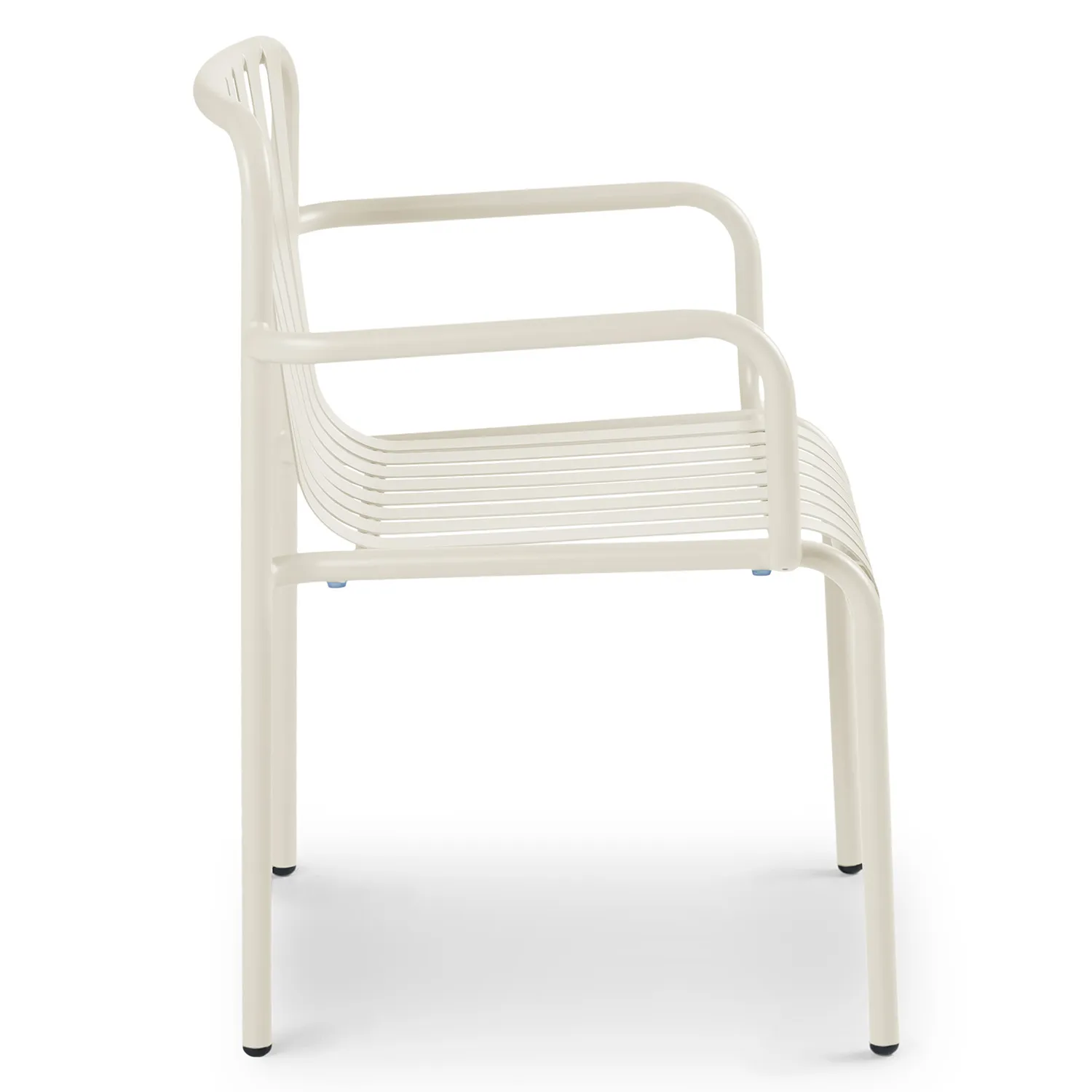 Sarek Outdoor Stackable Dining Armchair - Taupe - Image 4