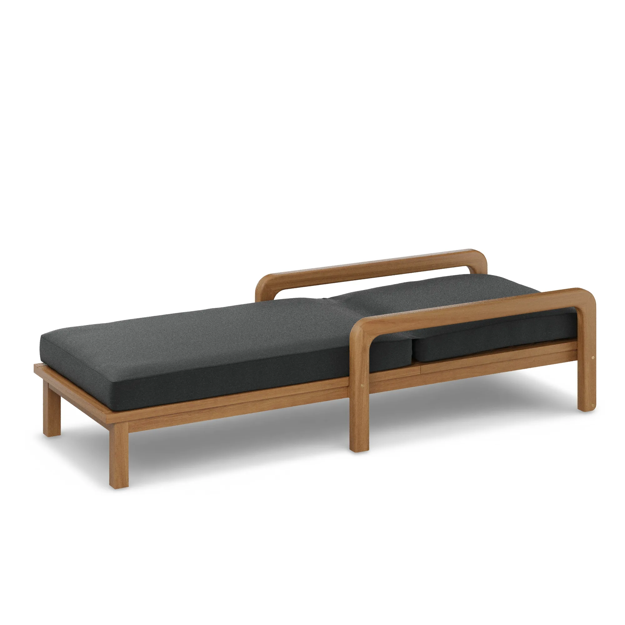 Laholm 78_ Outdoor Chaise Lounge - Dravite Black - Image 13