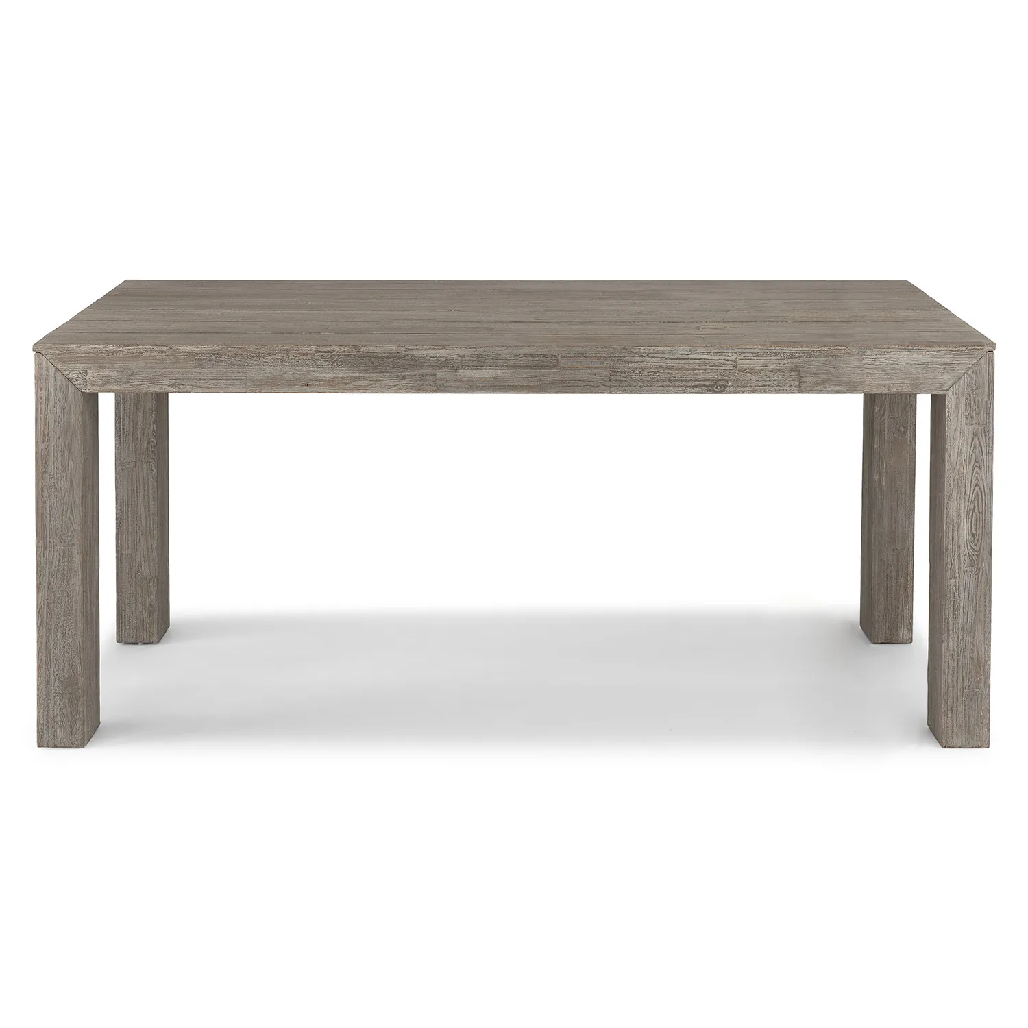 Atica 71_ Outdoor Dining Table - Washed Acacia - Image 8