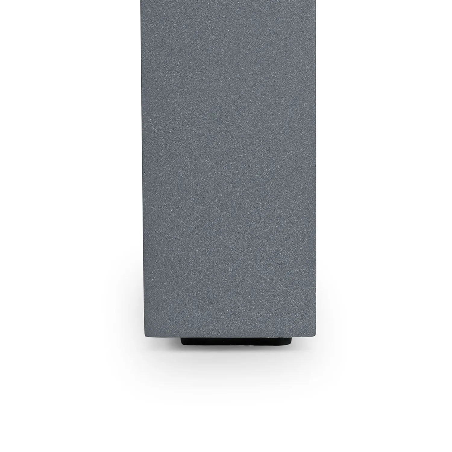 Ofer 56.5_ - 80.5_ Outdoor Extendable Dining Table - Dark Gray - Image 13