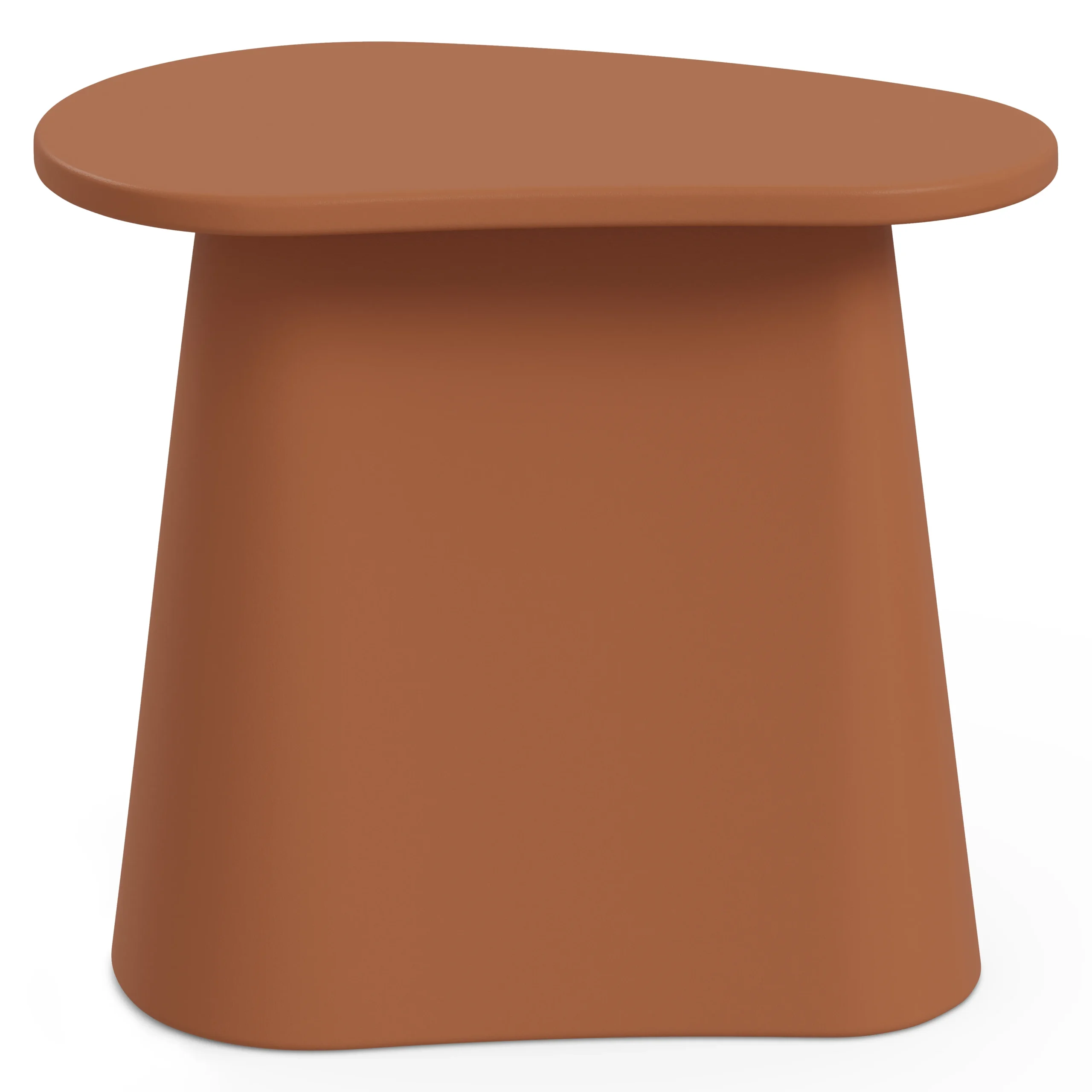 Noora Outdoor Side Table - Ochre Brown - Image 7