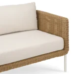 Aby 69.5_ Outdoor Loveseat - Dravite Ivory