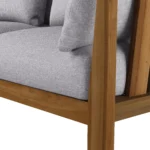 Cove 102.75_ Outdoor Modular Sofa - Basket Gray