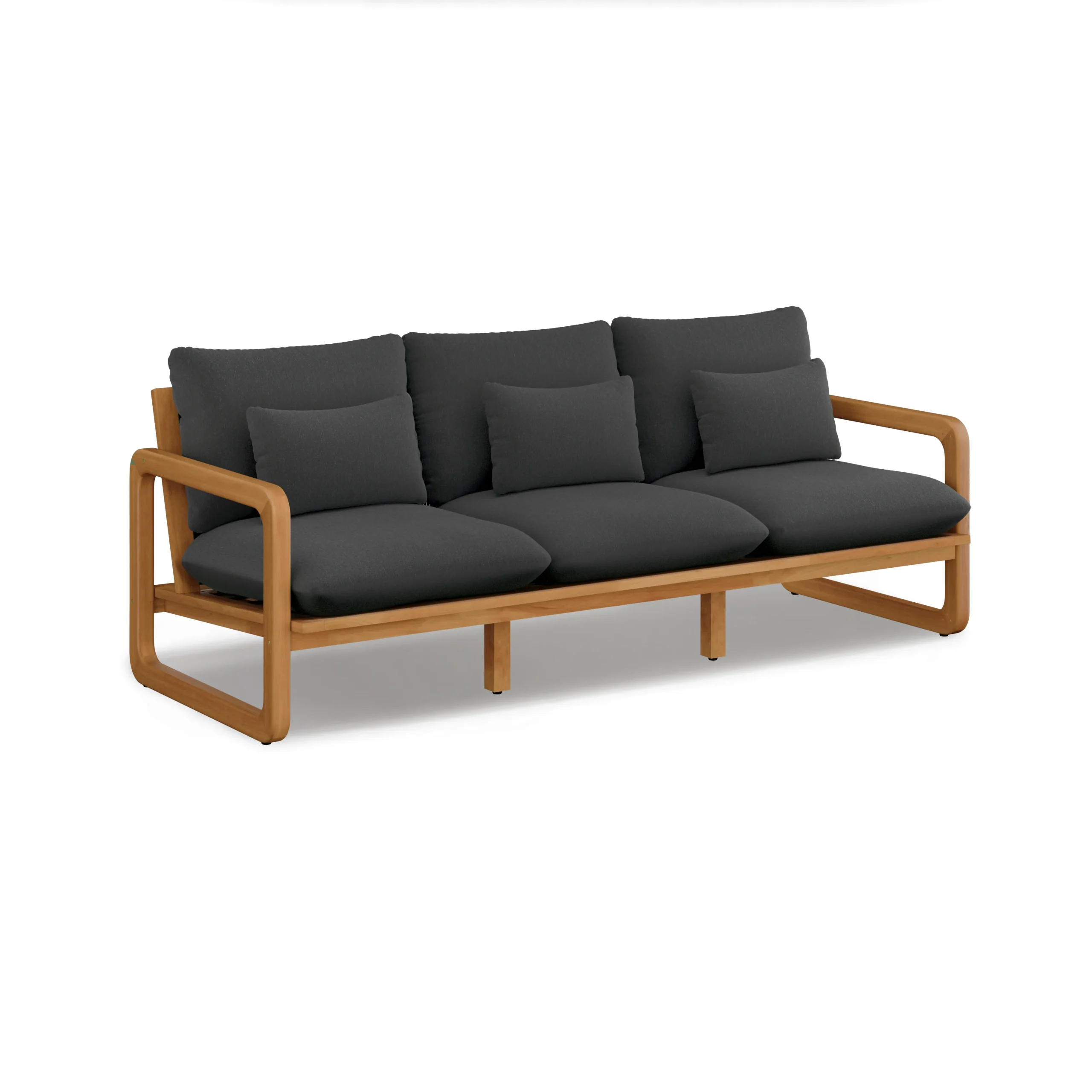 Laholm 88_ Outdoor Sofa - Dravite Black - Image 3