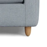 Vati 90.5_ Left Storage Sectional - Natural Oak and Silver Light Blue