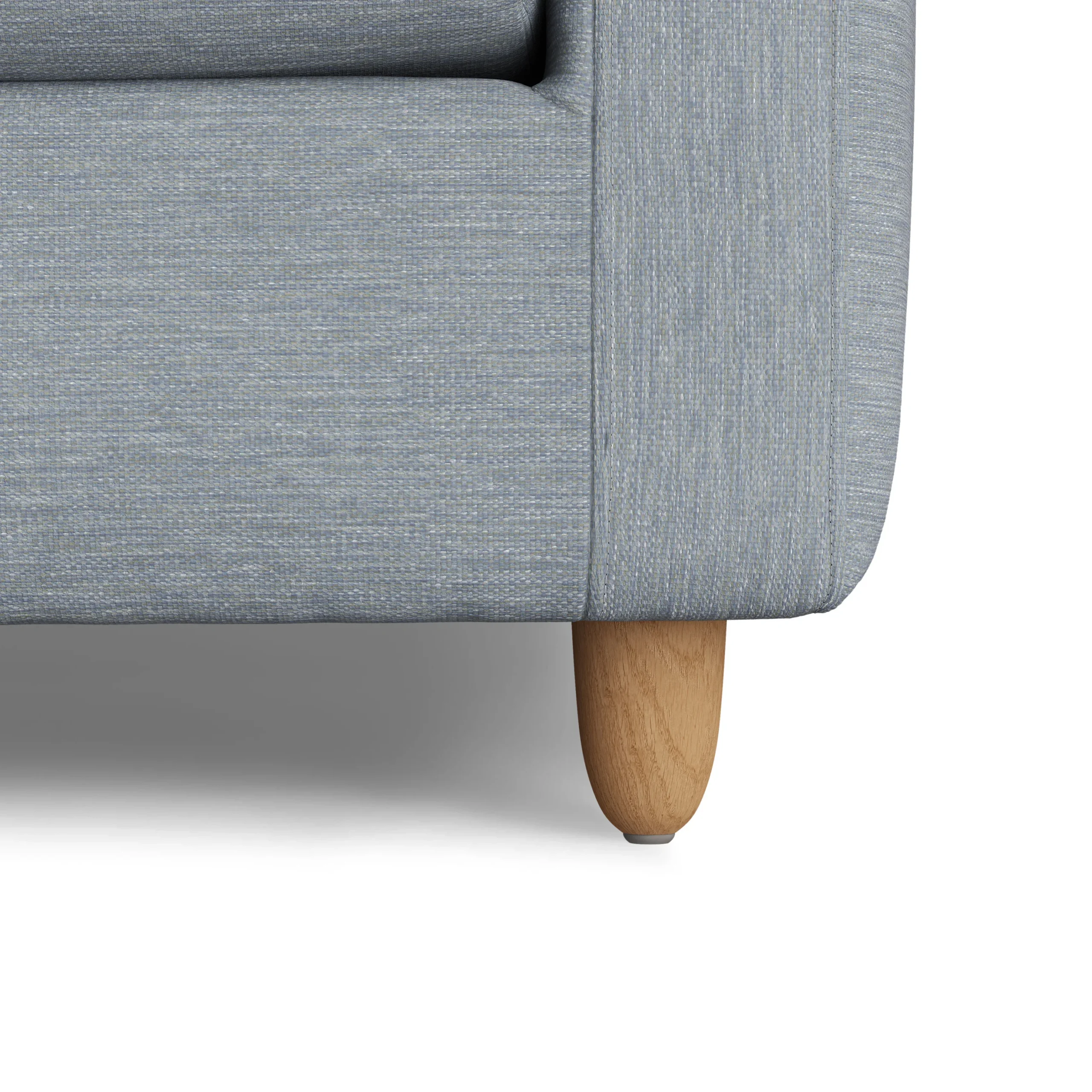 Vati 90.5_ Left Storage Sectional - Natural Oak and Silver Light Blue - Image 4