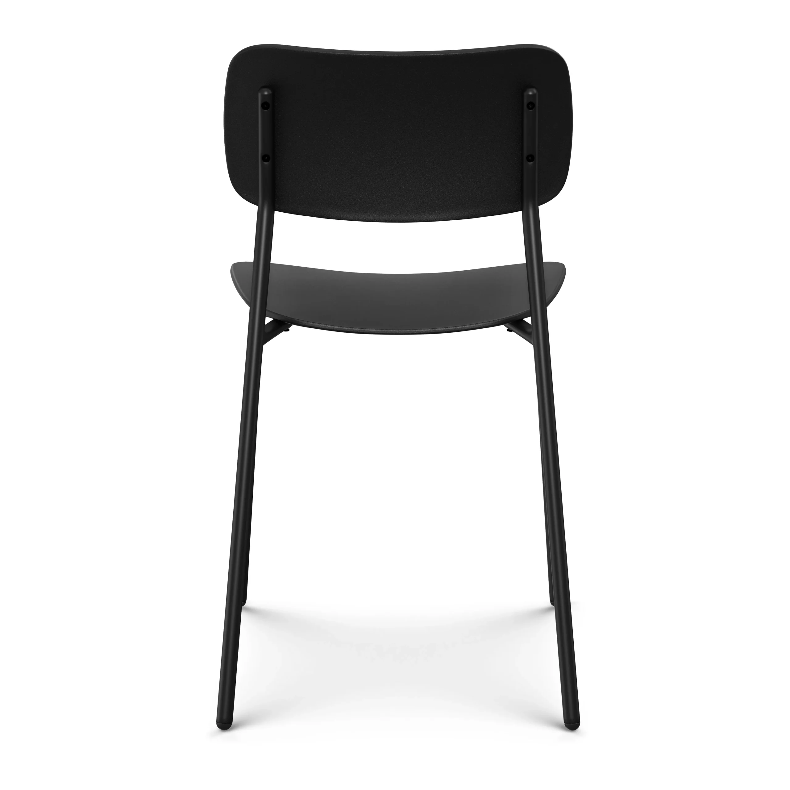 Ari Outdoor Stackable Dining Chair - Black - Image 7