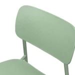 Ari Outdoor Stackable Dining Chair - Khaki Green