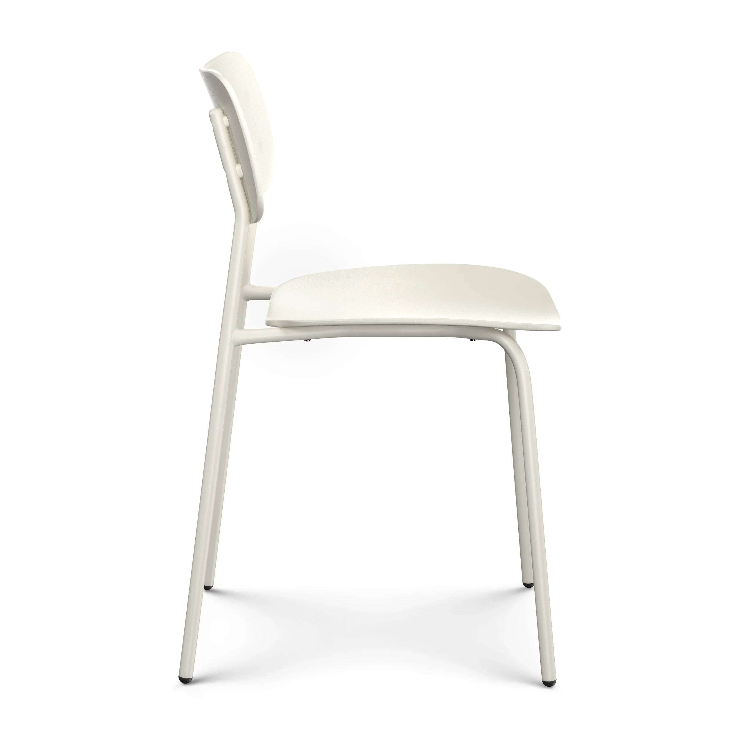 Ari Outdoor Stackable Dining Chair - Taupe - Image 3