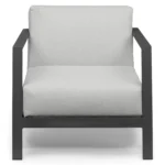Burkel 30.5_ Outdoor Lounge Chair - Cloudy Gray
