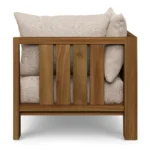 Cove 34.25_ Outdoor Corner Chair Module - Basket Beige
