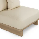 Daphne 34_ Outdoor Lounge Chair - Dravite Ivory