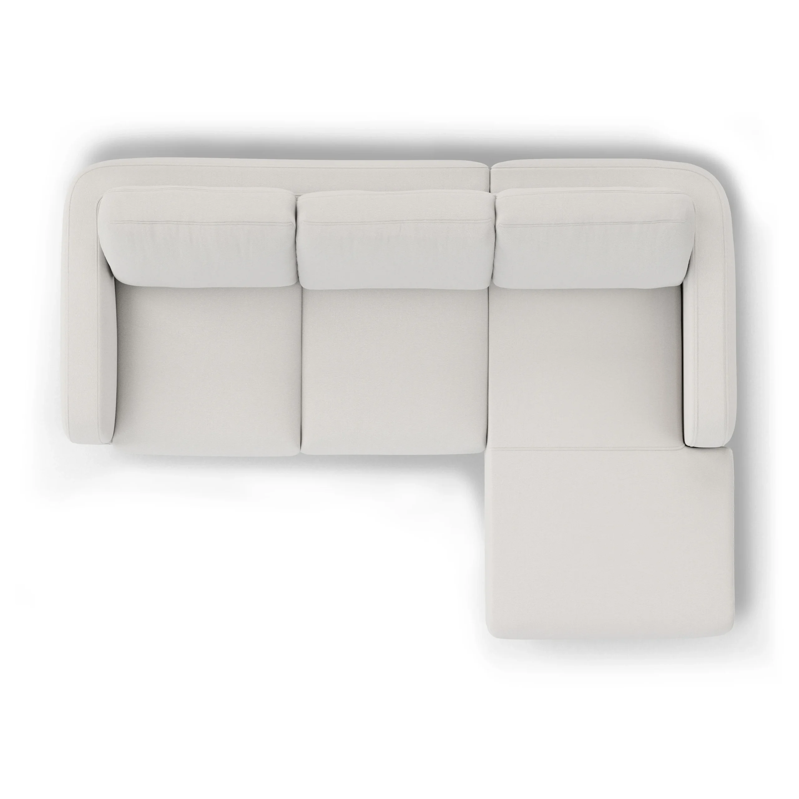 Vati 90.5_ Right Storage Sectional - Natural Oak and Buckler Brown - Image 7