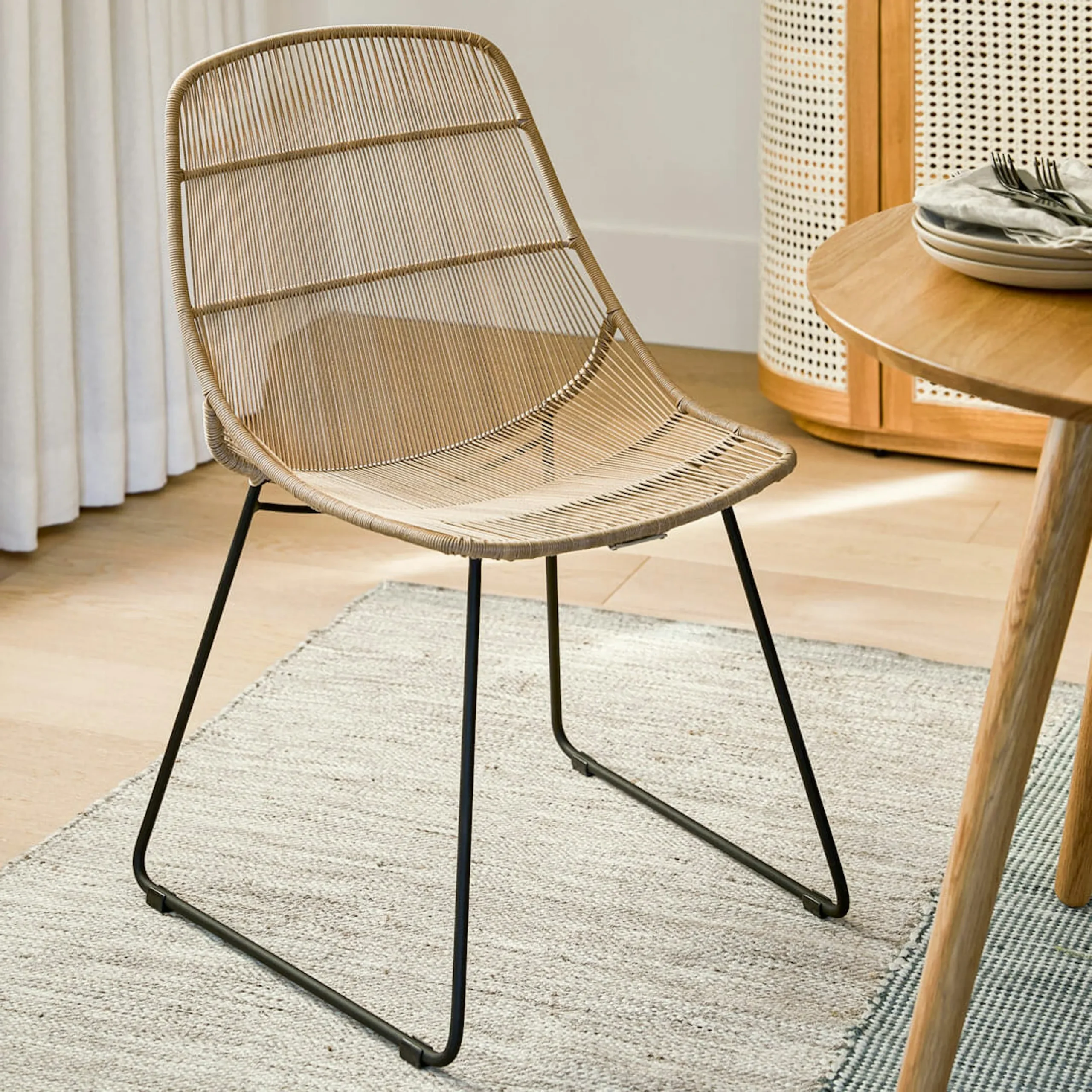 Selka Outdoor Dining Chair - Natural