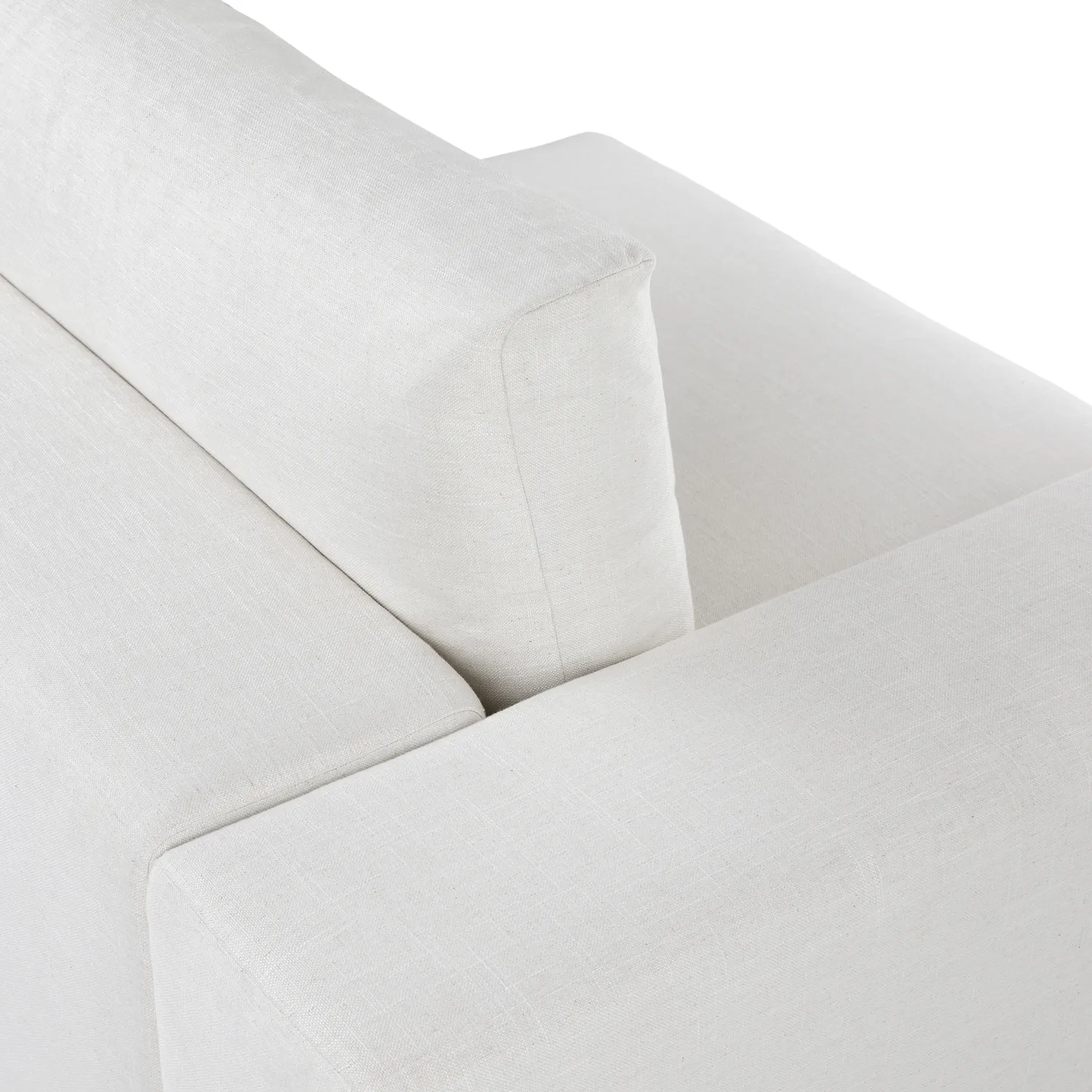 Beta 49_ Left Arm Chair Module - Quartz White - Image 10