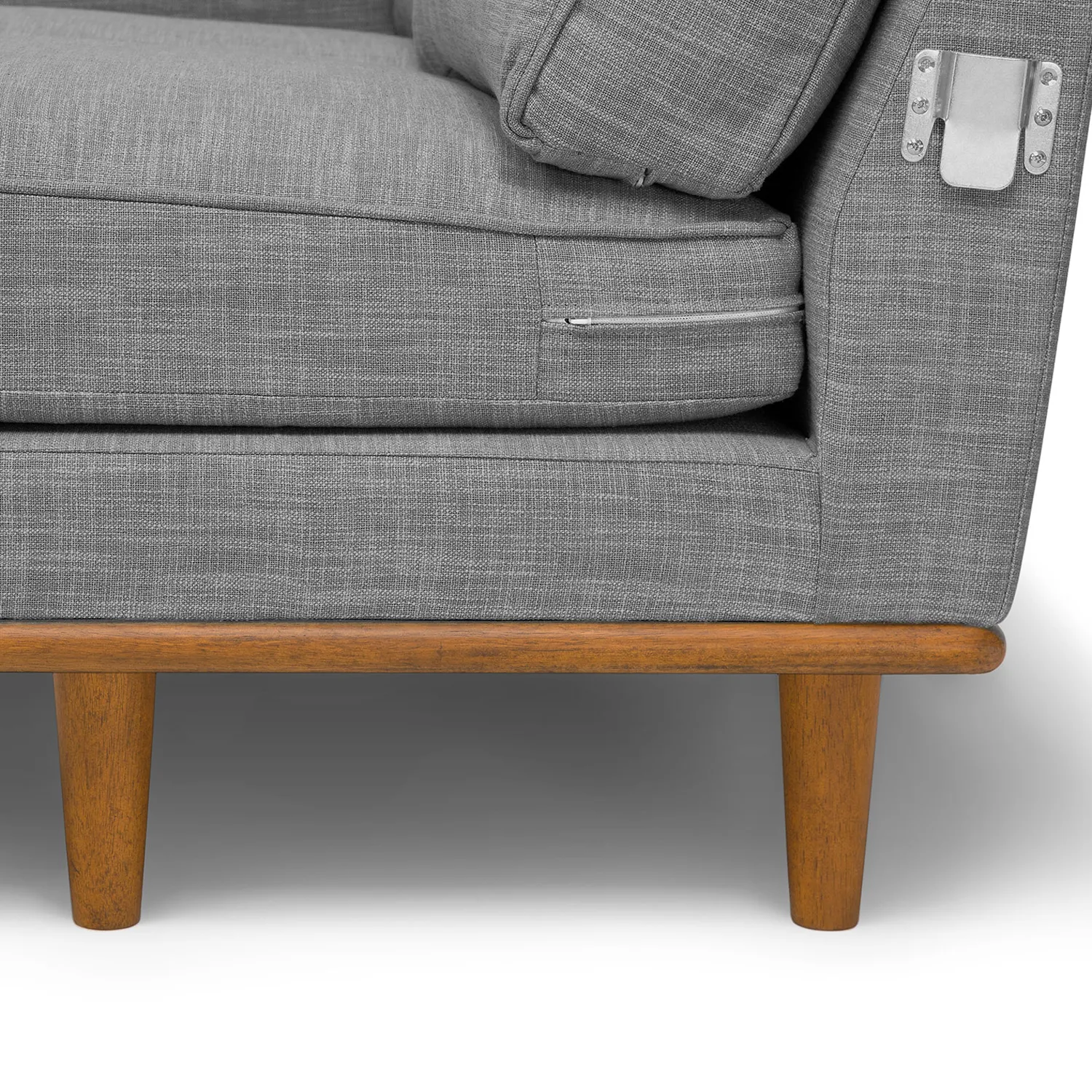 Timber 93_ Corner Sectional - Pebble Gray - Image 12