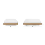 Basi Queen Bed Frame - White Oak