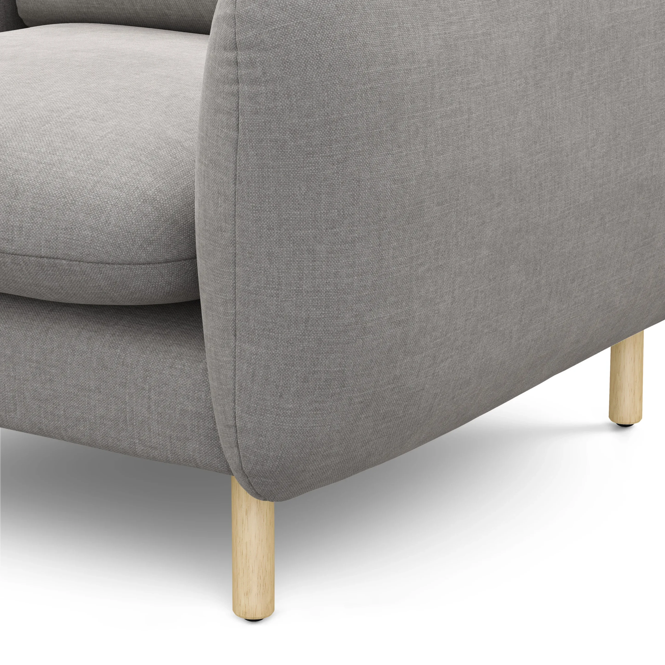 Sanders 37_ Lounge Chair - Hestia Gray - Image 5