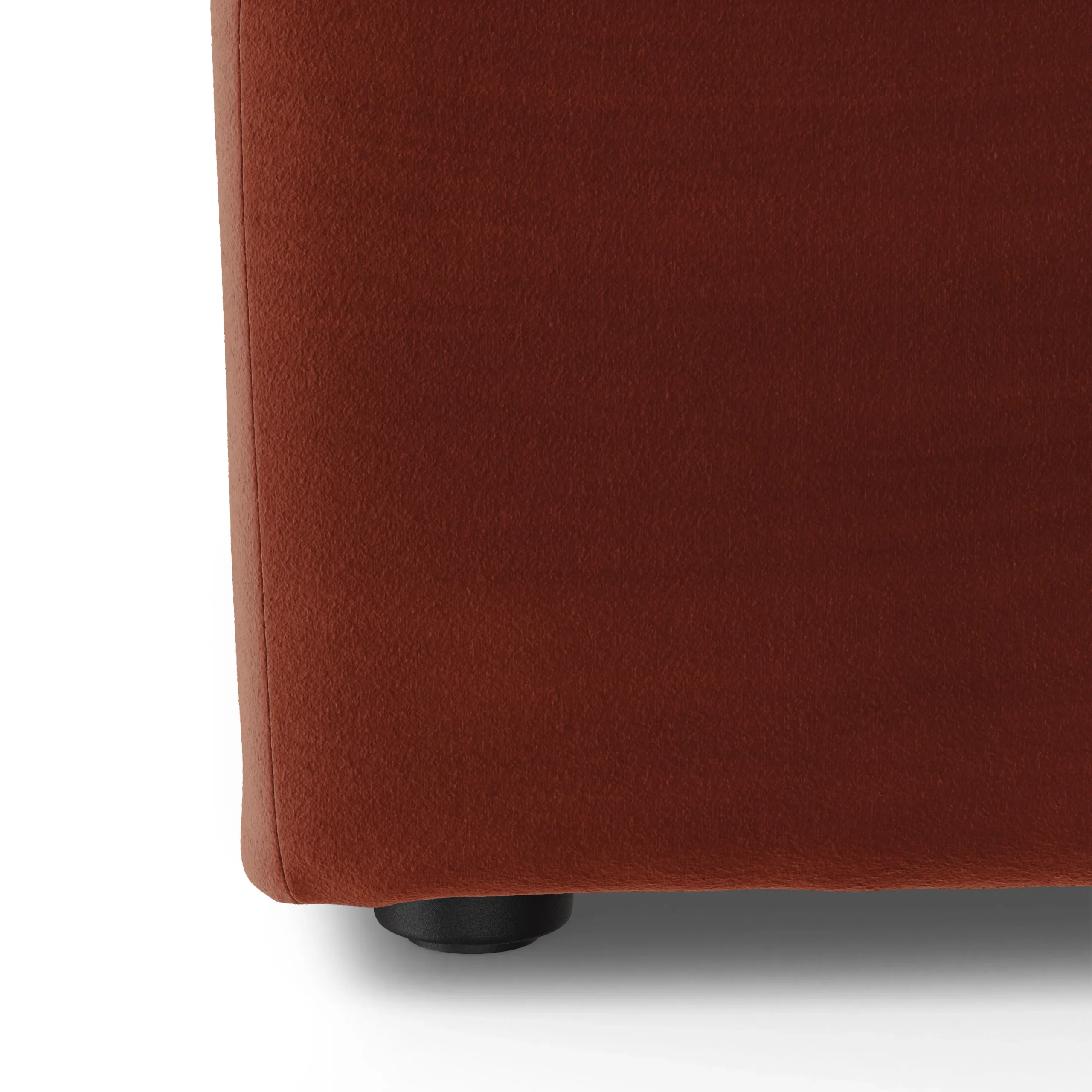 Lenae 36.25_ Velvet Right Arm Module - Hale Rust - Image 4