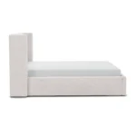 Calabri Queen Upholstered Bed - Napa White