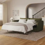 Leigh 86_ Sofa Bed - Napa Moss