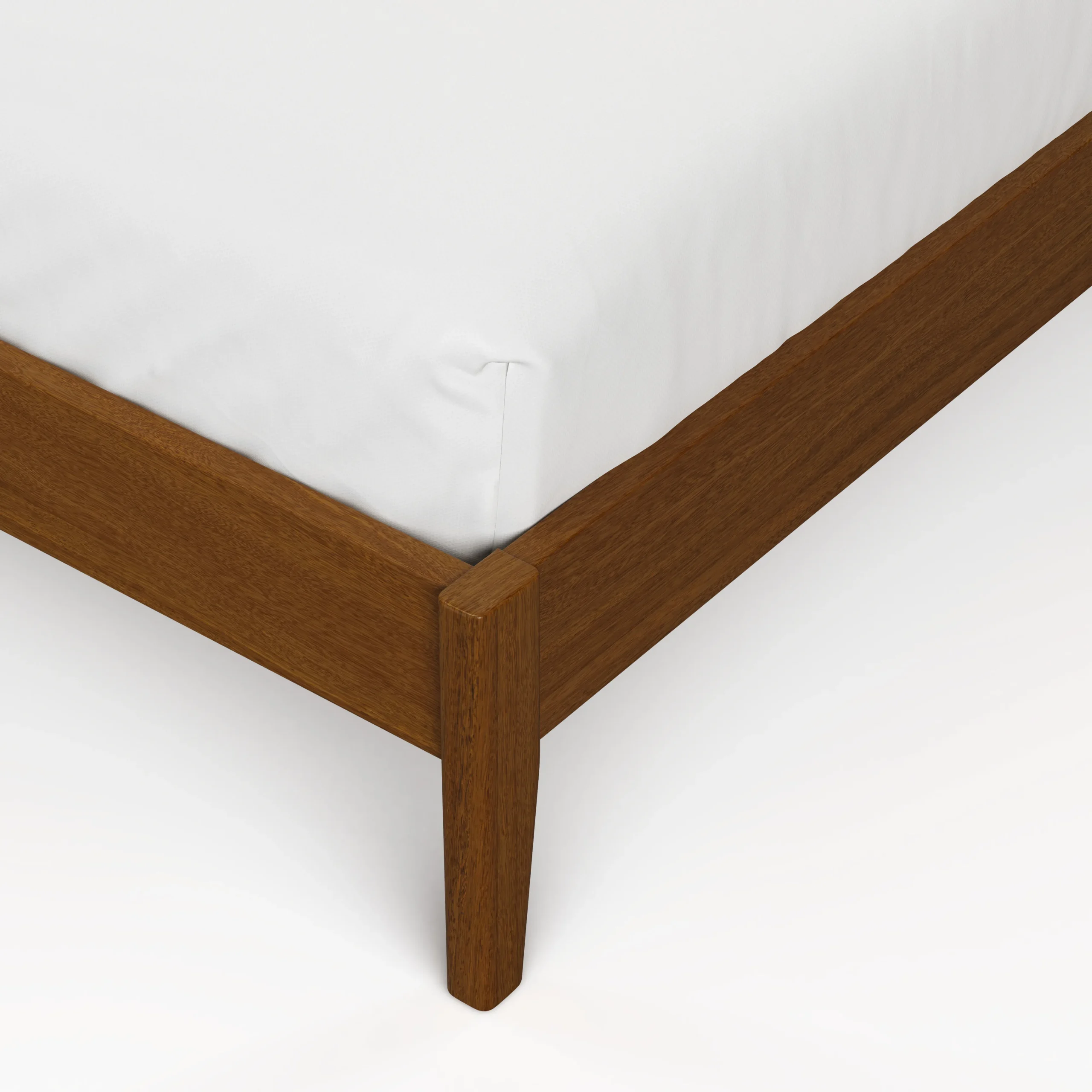 Cooper King Low Profile Bed - Walnut - Image 15
