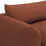 Leigh 86_ Sofa Bed - Napa Rust