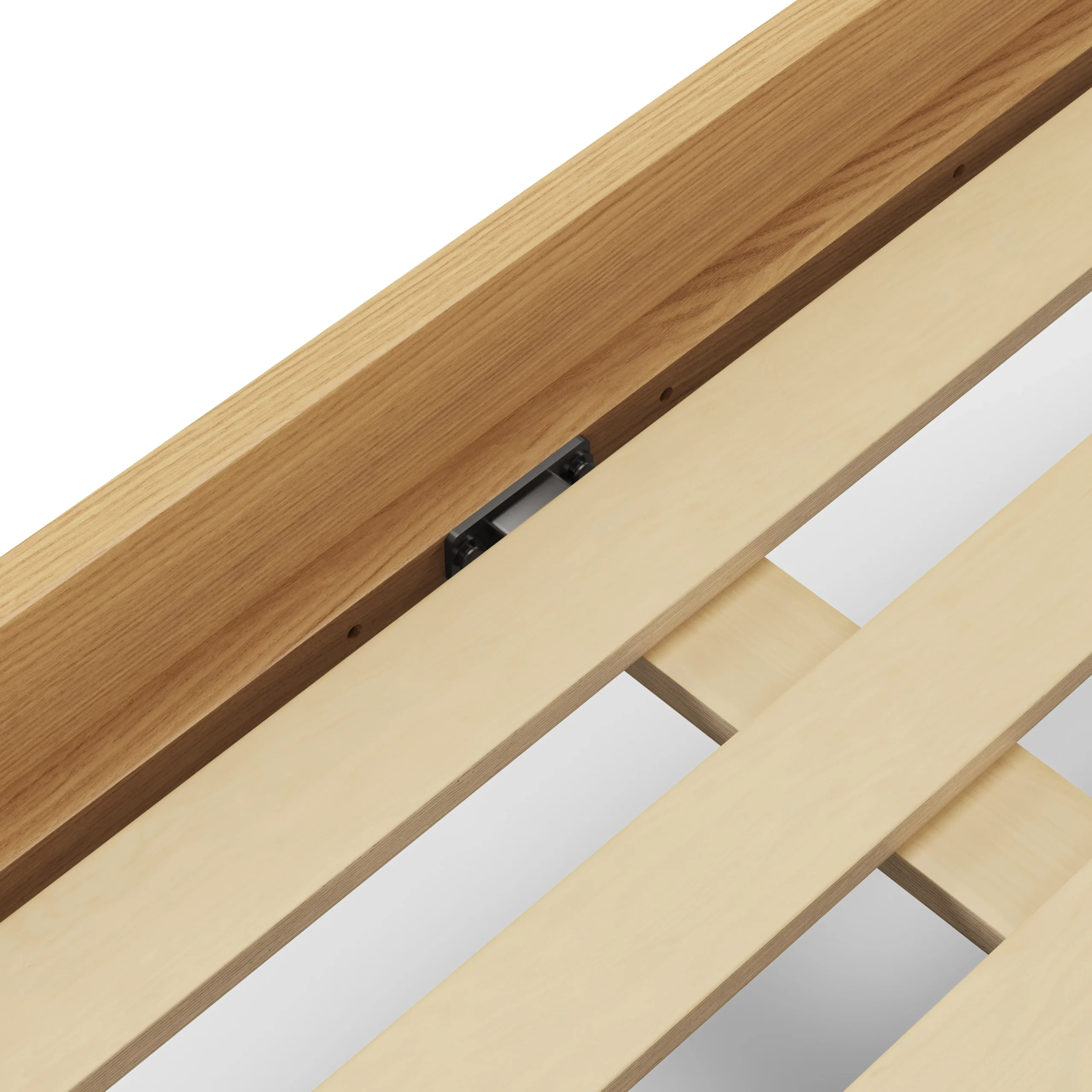 Cooper Queen Low Profile Bed - Natural Oak - Image 16