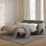 Leigh 86_ Sofa Bed - Silver Gray