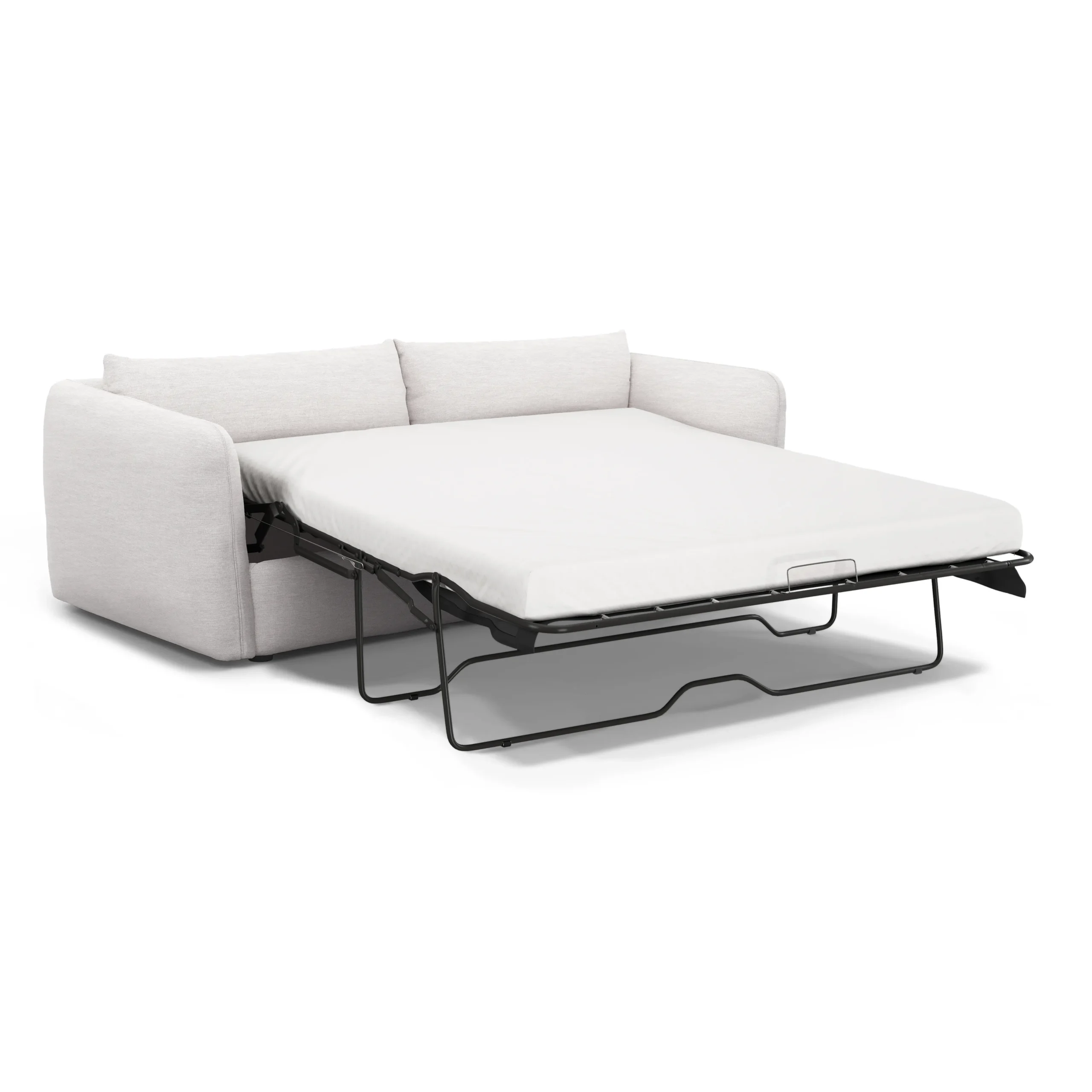 Leigh 86_ Sofa Bed - Silver Ivory - Image 8