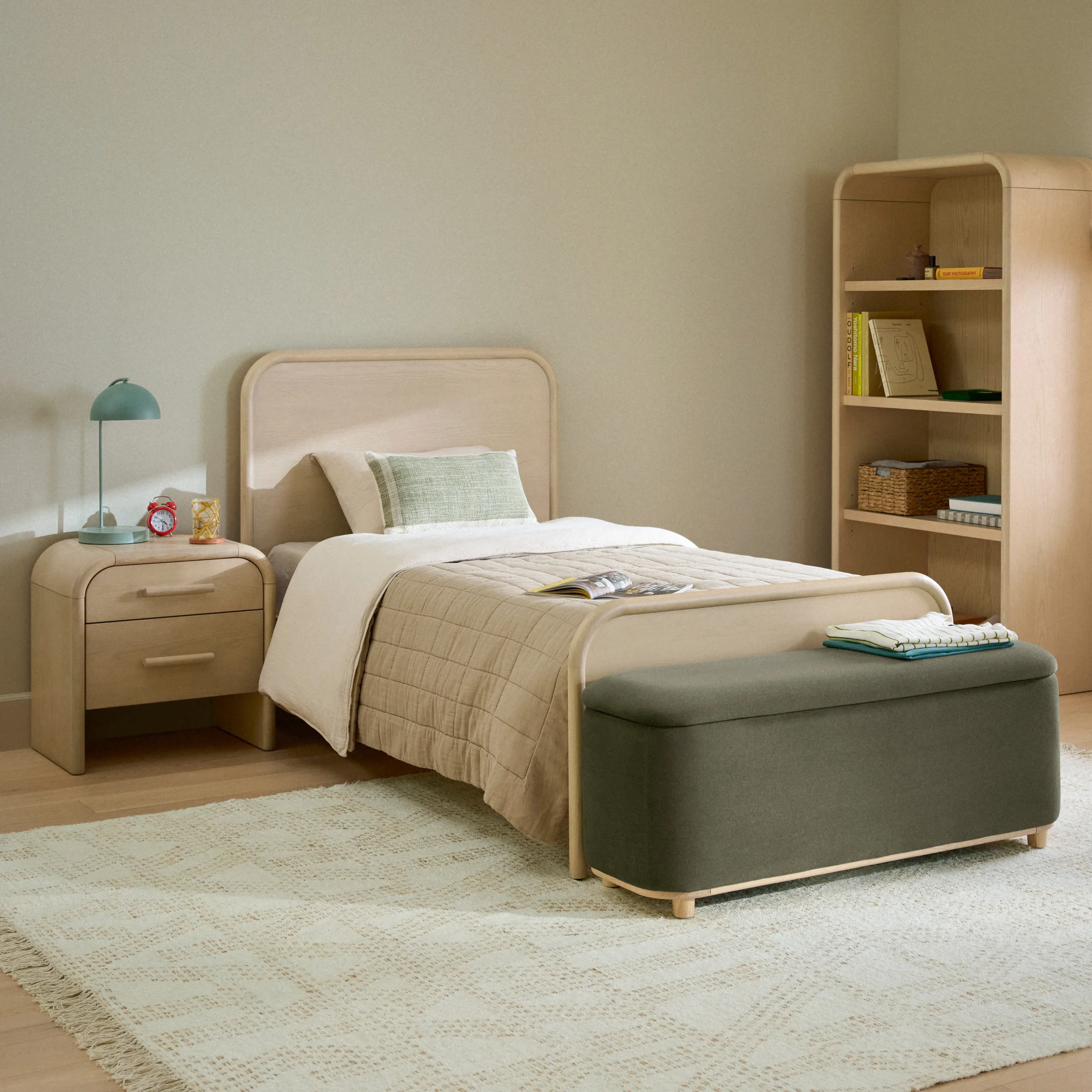 Faydra Twin Bed - Natural Ash - Image 13