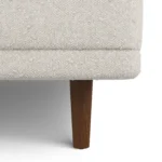 Kayra King Upholstered Bed - Ivory Bouclé
