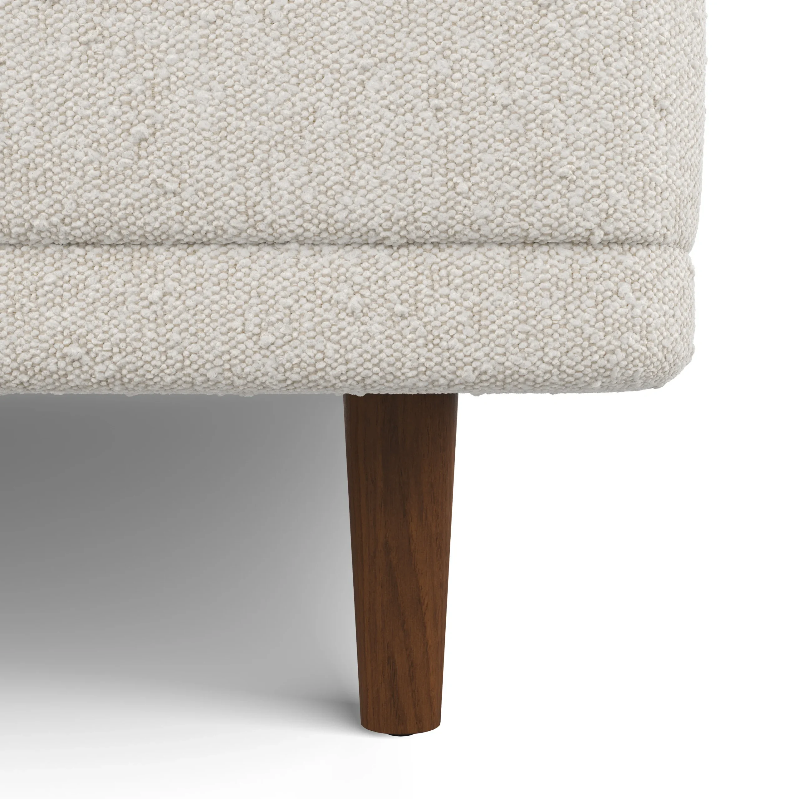 Kayra King Upholstered Bed - Ivory Bouclé - Image 13