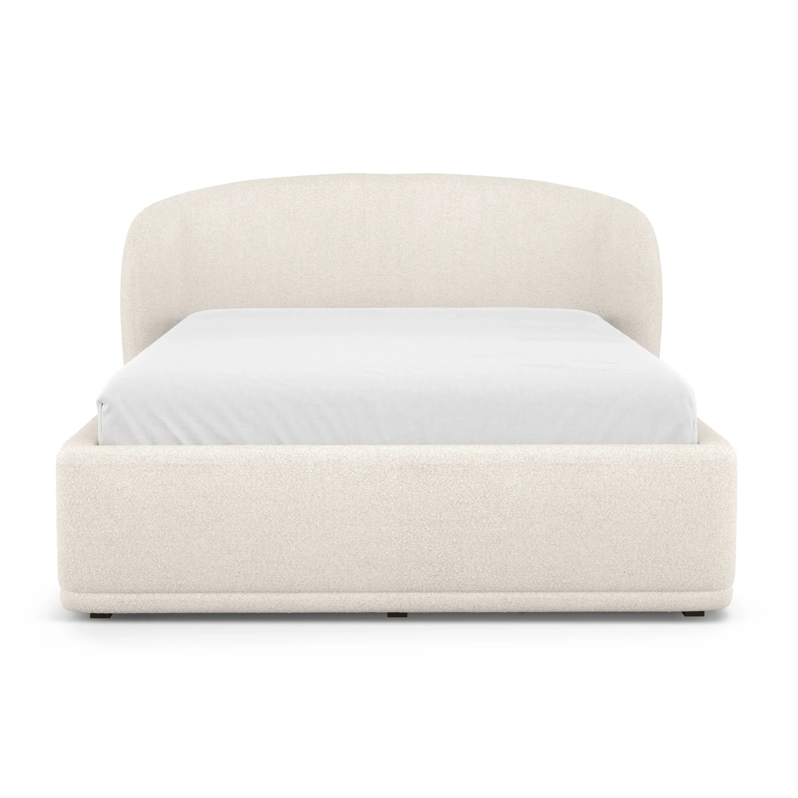 Kayra Queen Upholstered Storage Bed - Ivory Bouclé - Image 20