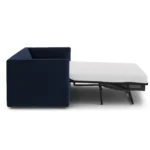 Marina 90_ Velvet Sofa Bed - Hale Ink