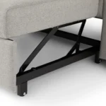 Nordby 87_ Sofa Bed - Pep Gray