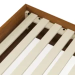 Leif King Platform Bed - Smoked Oak