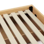 Leif King Platform Storage Bed - White Oak