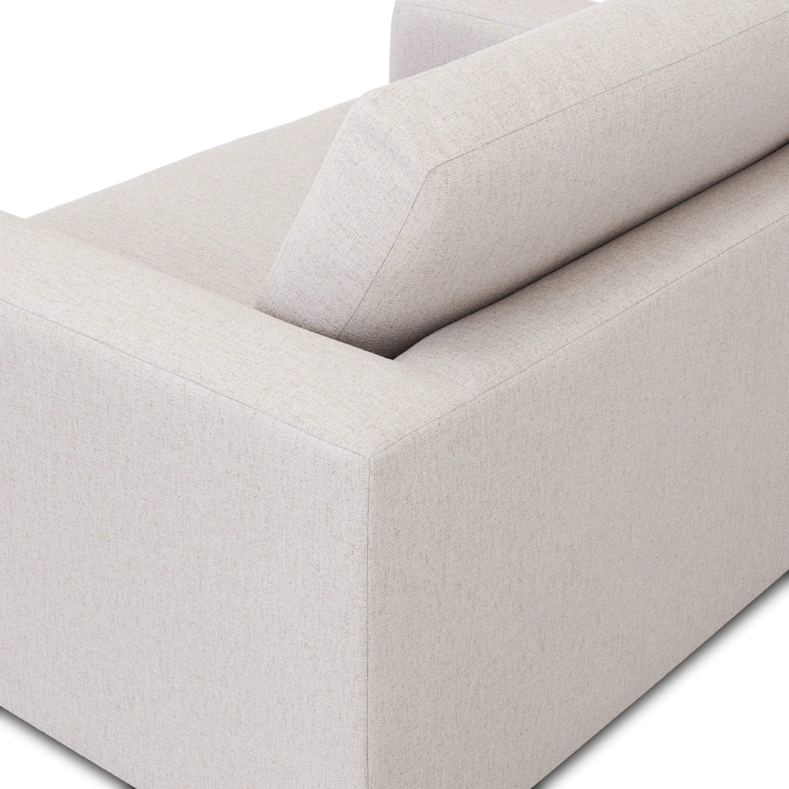 Riley 57.5_ Sleeper Chair - Napa White - Image 10