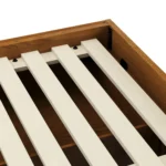 Leif Queen Platform Storage Bed - Smoked Oak