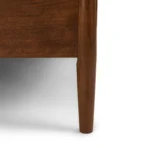 Lenia Full Bed - Walnut
