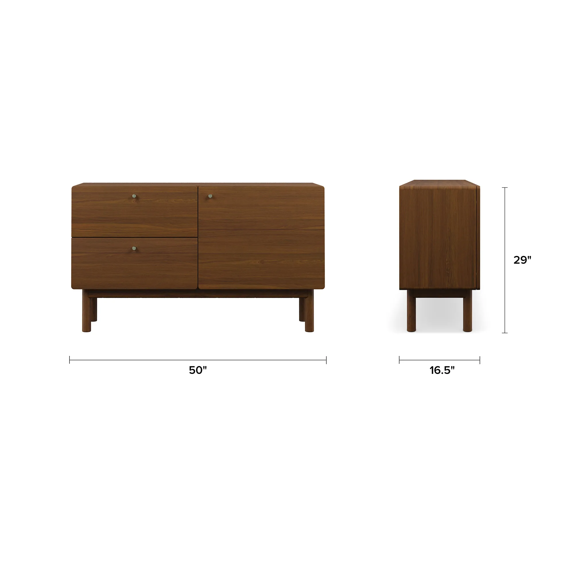 Heidi 50_ Sideboard - Walnut - Image 13