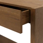 Leif 37_ Storage Console - Smoked Oak
