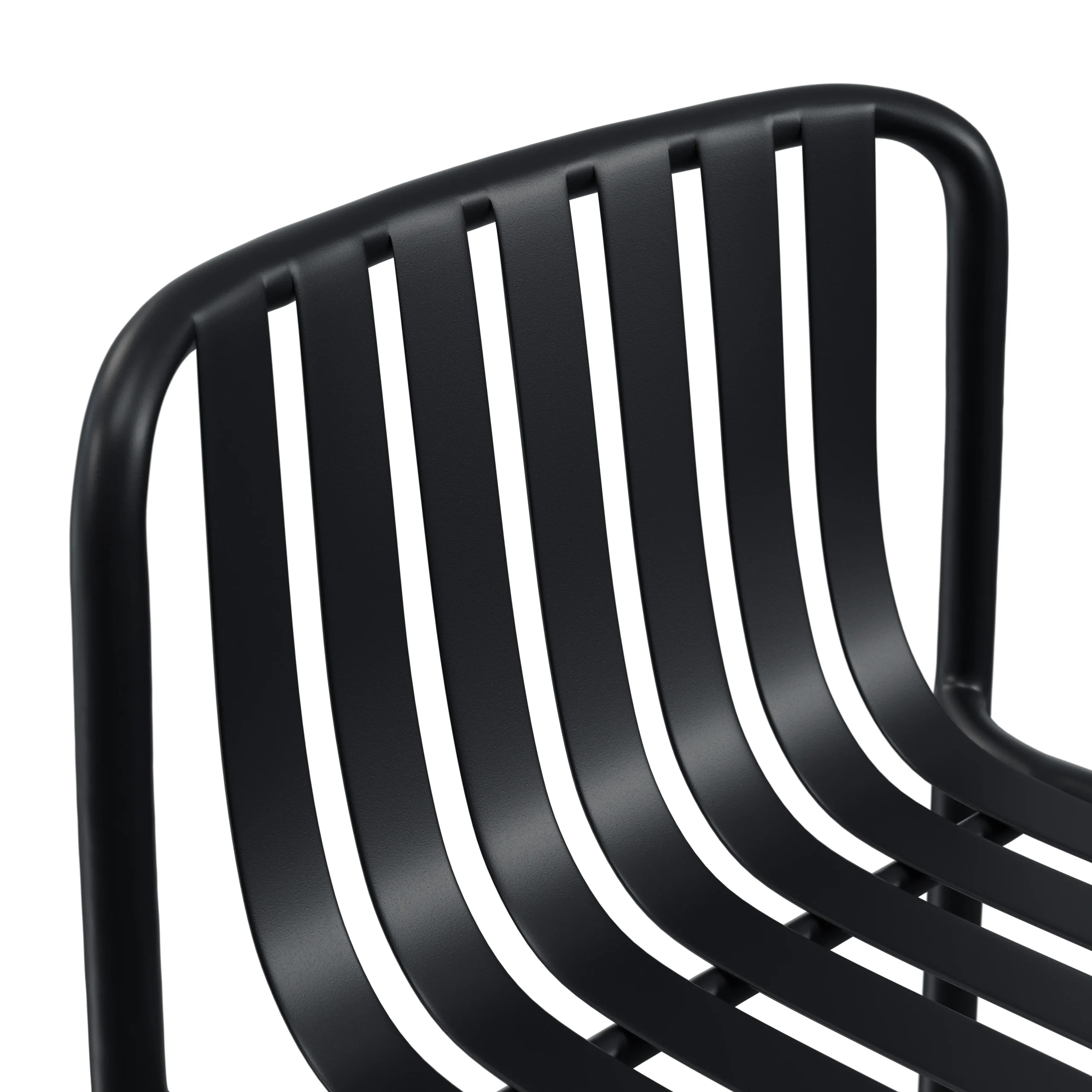 Sarek Outdoor Stackable Counter Stool - Black - Image 13