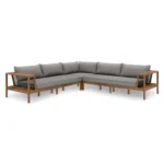 Callais 120_ Outdoor Sectional - Taupe Gray