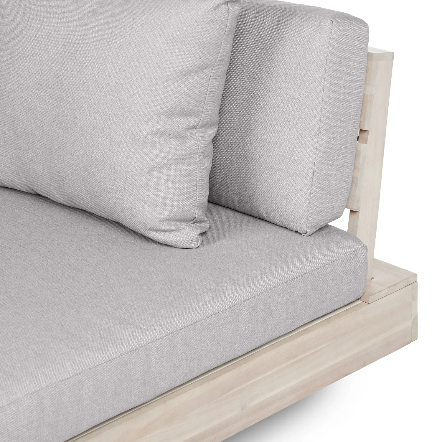 Lubek 82.5_ Outdoor Low Left Sectional - Beach Sand - Image 8